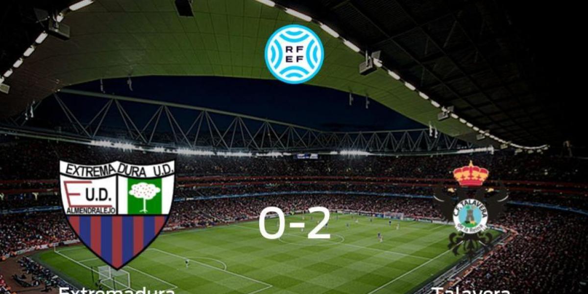 El Talavera de la Reina se impone al Extremadura UD y consigue los tres puntos (0-2)