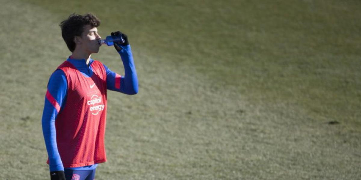 El último entrenamiento del Atlético de Madrid, con Joao Félix de vuelta y Daniel Wass se estrena