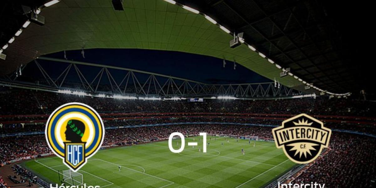 Victoria del CF Intercity por la mínima en el estadio del Hércules (0-1)
