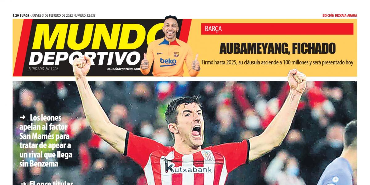 Portada de MD Bizkaia-Araba de hoy jueves