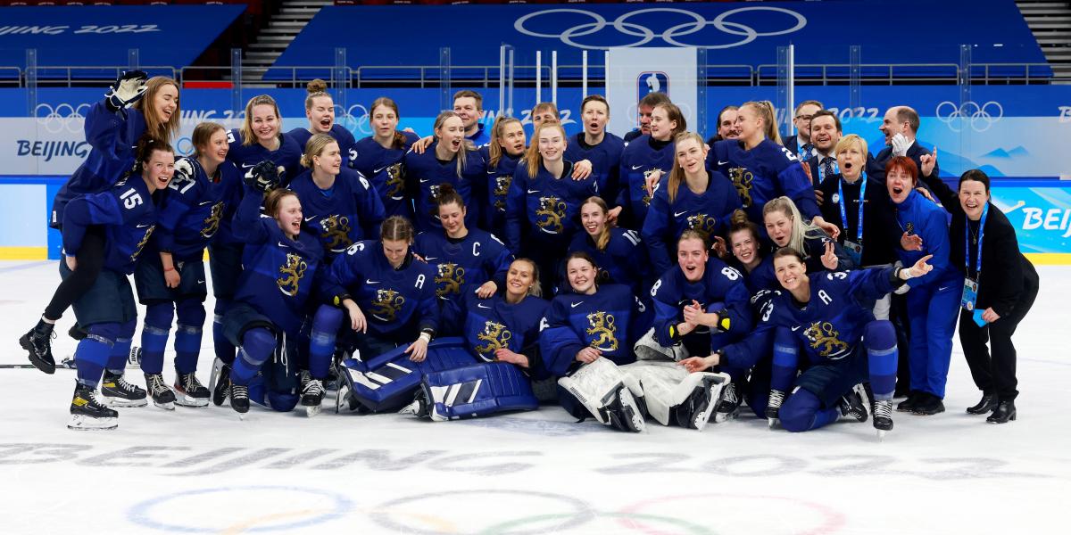 4-0. Finlandia gana la medalla de bronce ante Suiza