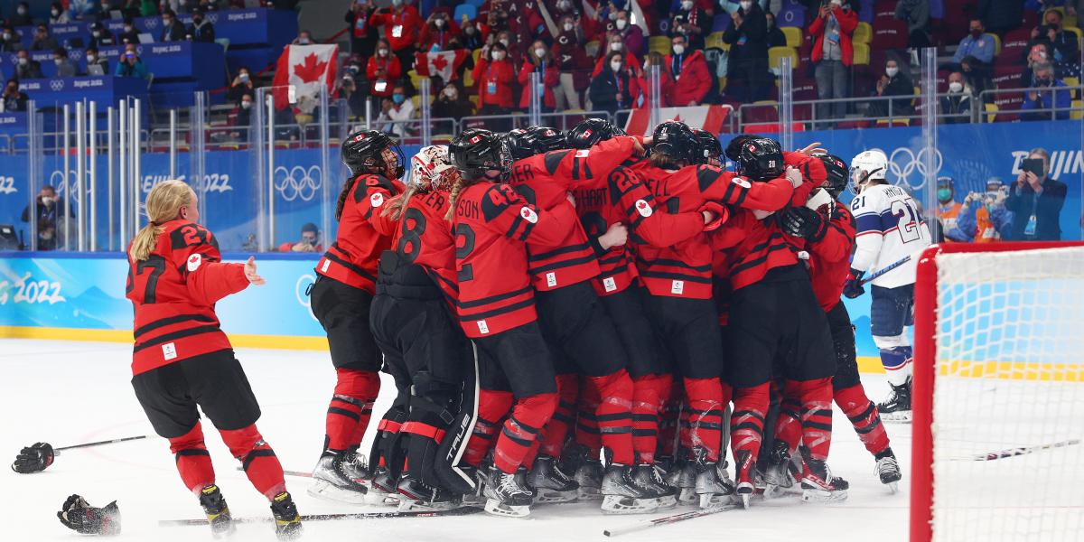 3-2. Canadá, campeona olímpica femenina tras ganar a Estados Unidos