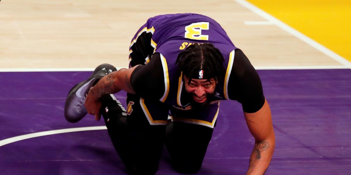 Los Lakers confían en el regreso de Anthony Davis esta temporada