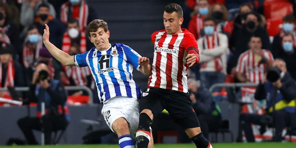 Las mejores imágenes del derbi vasco entre Athletic y Real Sociedad