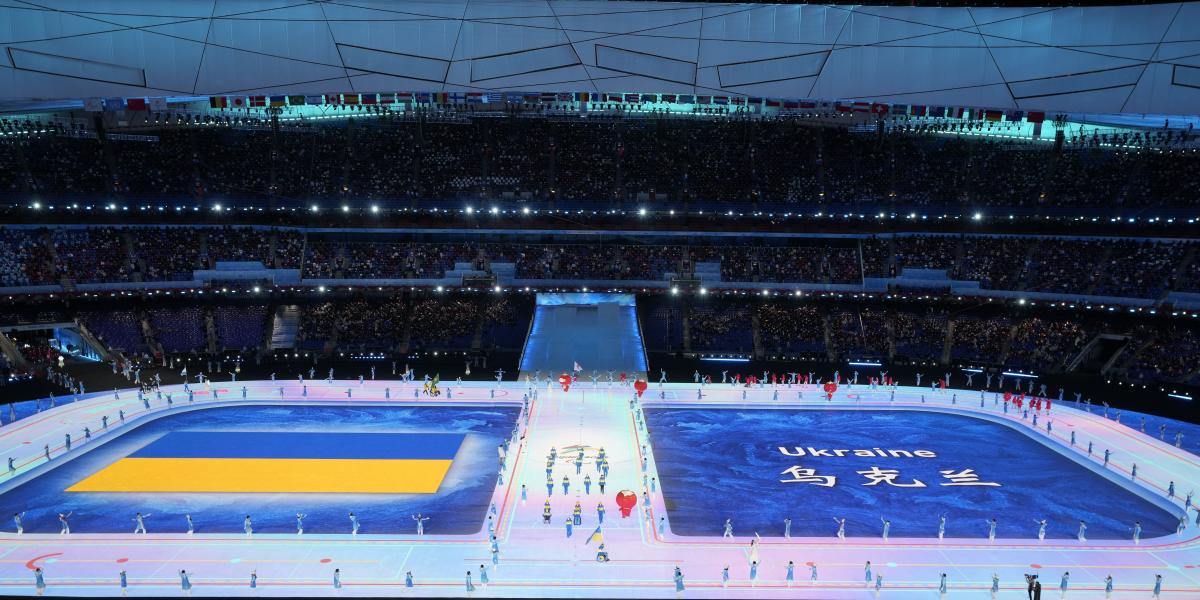 Los Juegos Paralímpicos alzan su bandera al grito de paz y con Ucrania de protagonista