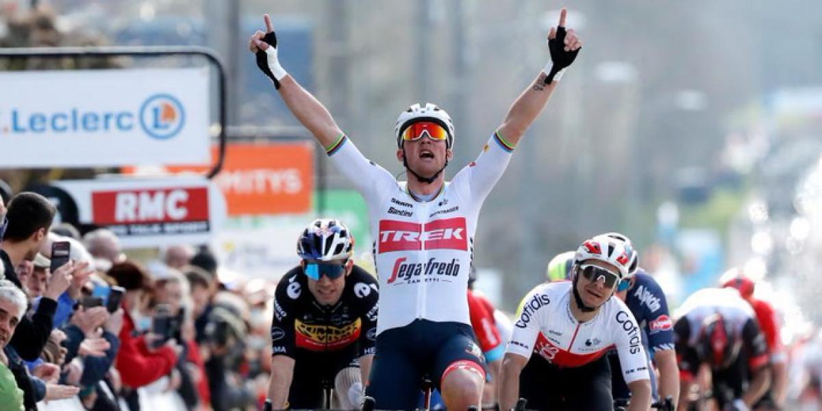 Pedersen muestra su poderío al sprint en la tercera etapa de la París-Niza