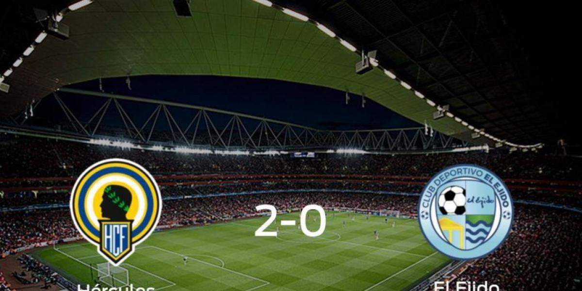 2-0: El Hércules se impone a El Ejido en casa