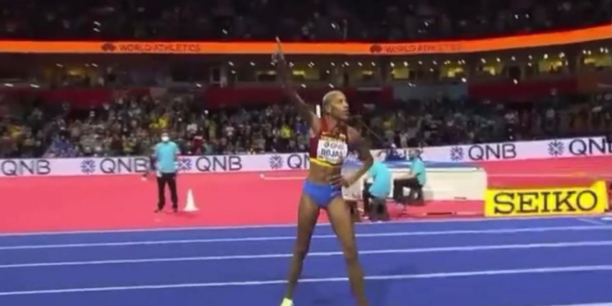 Yulimar Rojas destroza su récord mundial de triple con 15,74