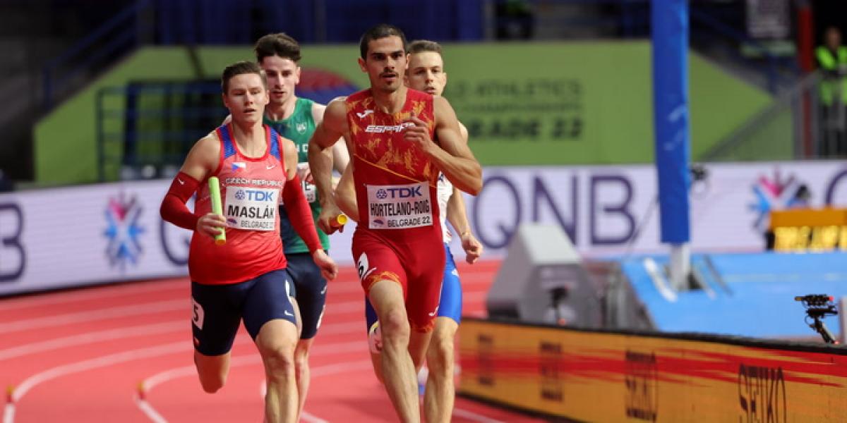 El 4x400 español logra una plata histórica