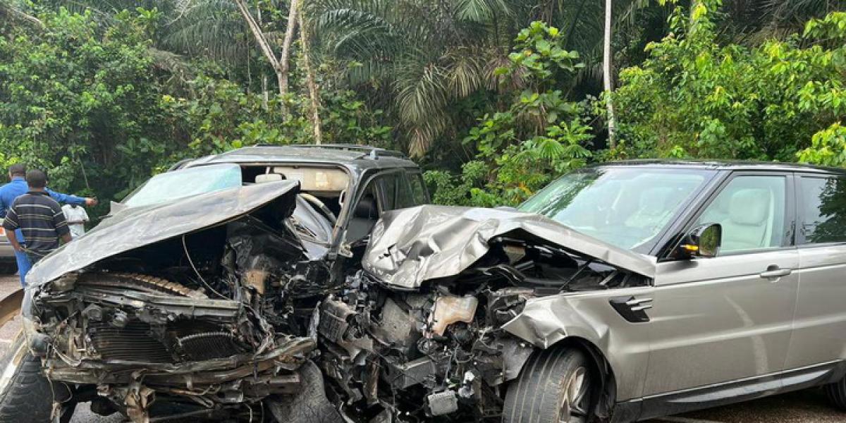 Onana sufre un aparatoso accidente de tráfico