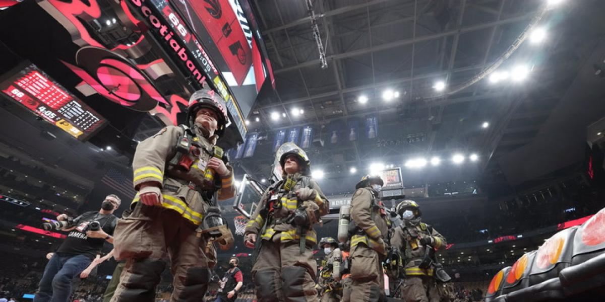 Un incendio obliga a evacuar el Scotiabank Arena donde se jugaba Raptors-Pacers