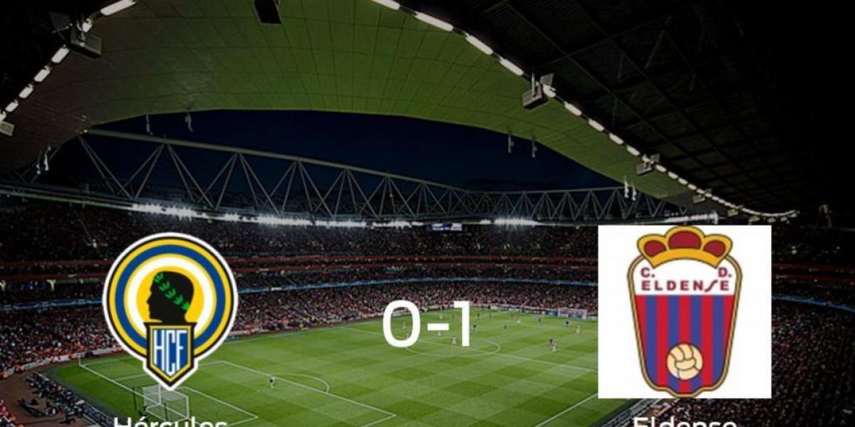 El Eldense vence 0-1 en el feudo del Hércules