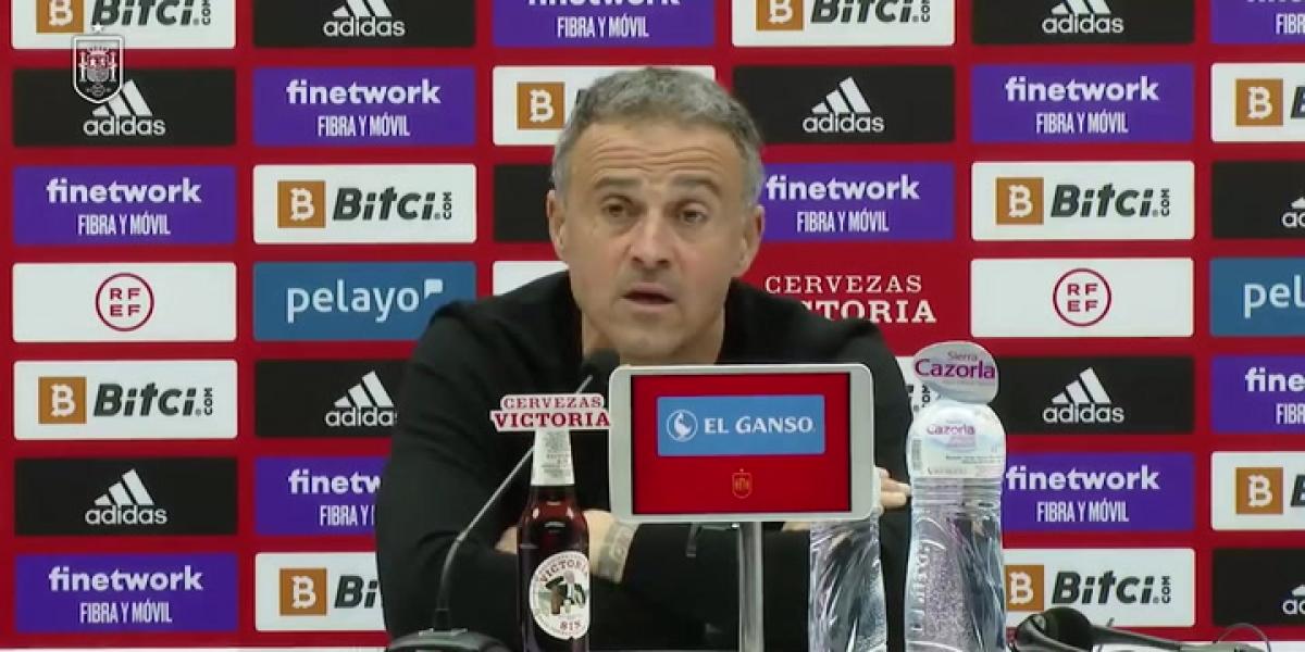 Luis Enrique habló tras el España-Islandia (5-0)