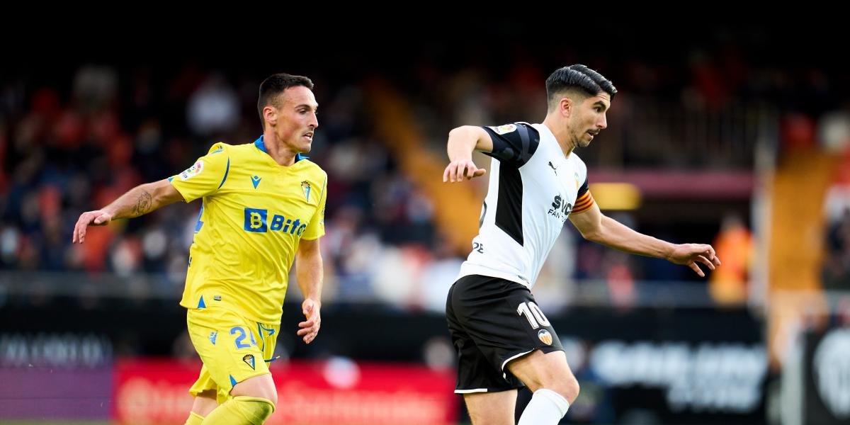 Guedes y Soler suman más de la mitad de los goles del Valencia en Liga