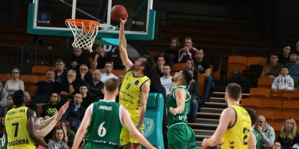 91-95: El MoraBanc Andorra hace los deberes en Wroclaw y mira hacía París