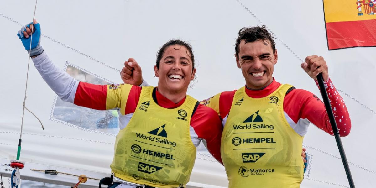 Jordi Xammar y Nora Brugman ganan el Trofeo Princesa Sofía Mallorca en 470