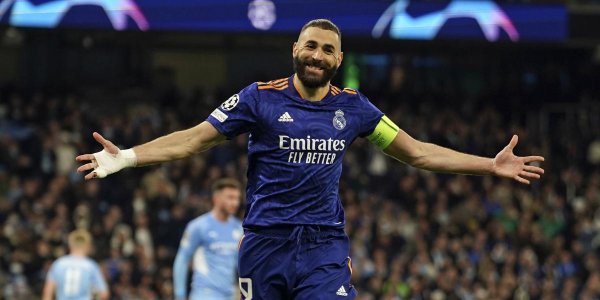 Benzema iguala a Gento y pisa por primera vez el club de los 40