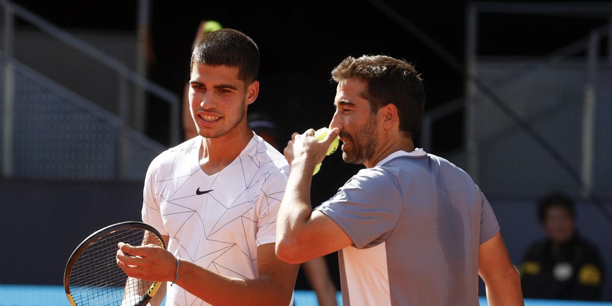 Marc López dice adiós al tenis con una derrota junto a Alcaraz