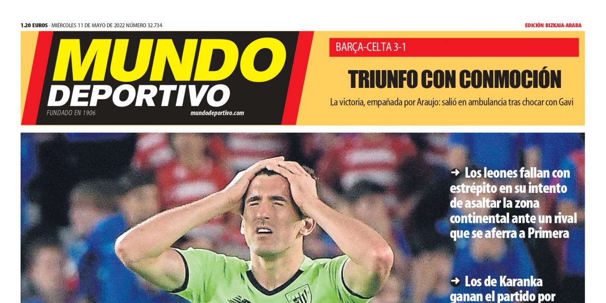 Portada MD Bizkaia-Araba de hoy miércoles