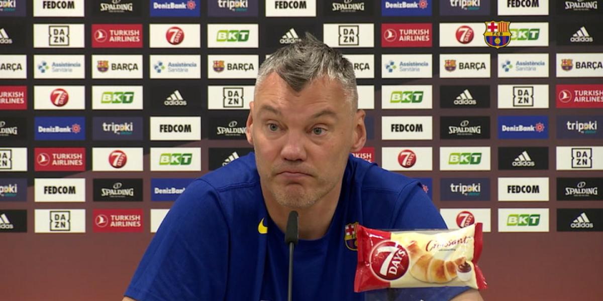 Jasikevicius: El Madrid nos tiene muchas ganas, hay que igualar su hambre
