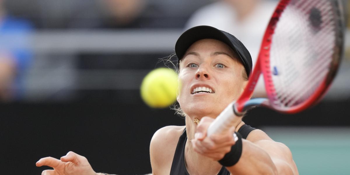 Kerber vuelve a una final en tierra y disputará el título a Juvan