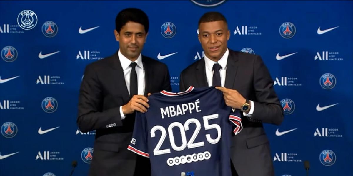 Mbappé le da las gracias al Real Madrid y continua su carrera con el psg