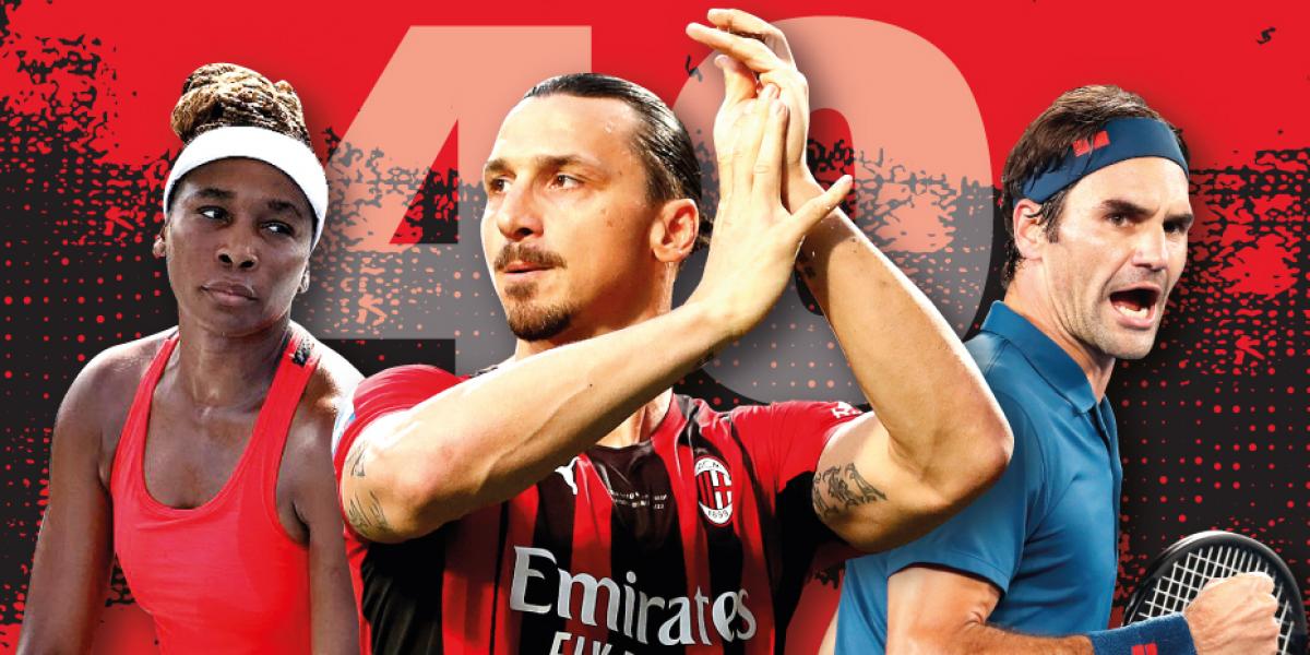 Deportistas cuarentones que siguen en la élite