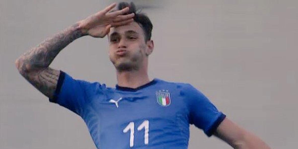 Scamacca, el delantero vago de Italia