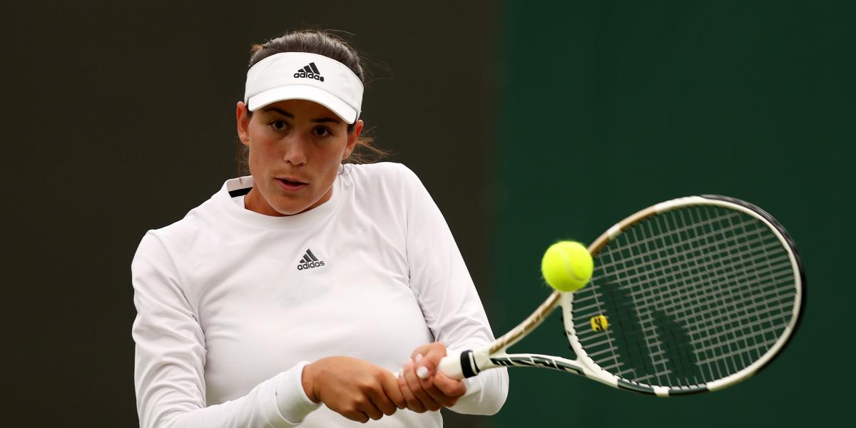 Muguruza, partido suspendido tras perder el primer set