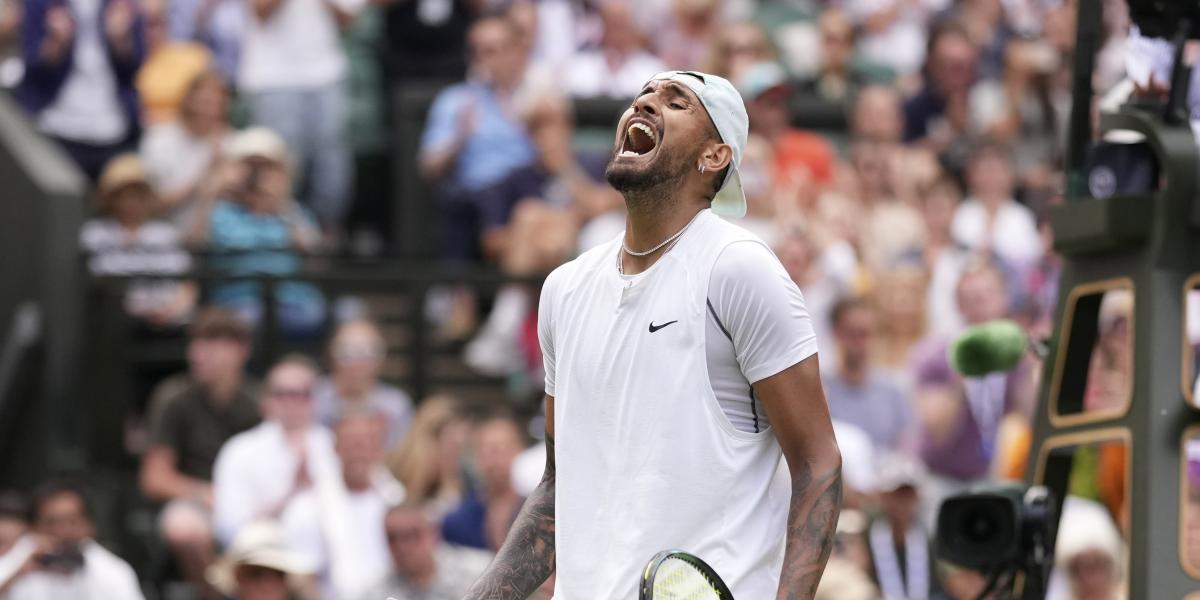 Kyrgios vuelve a los cuartos de Wimbledon ocho años después