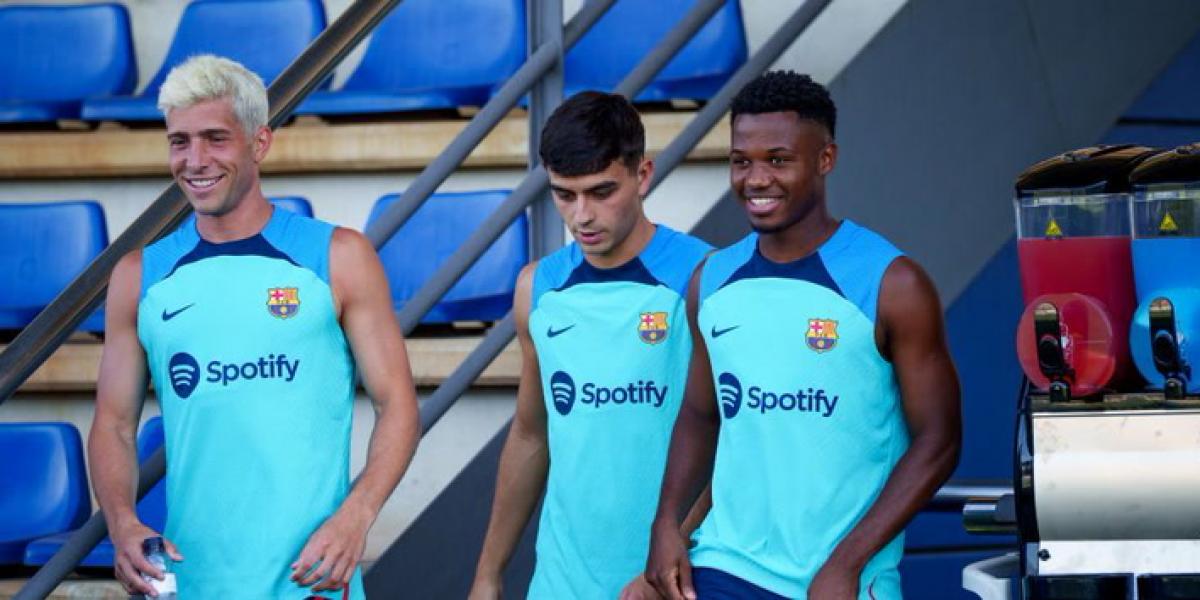 Kessie y Christensen, todavía ausentes en el segundo día de pretemporada