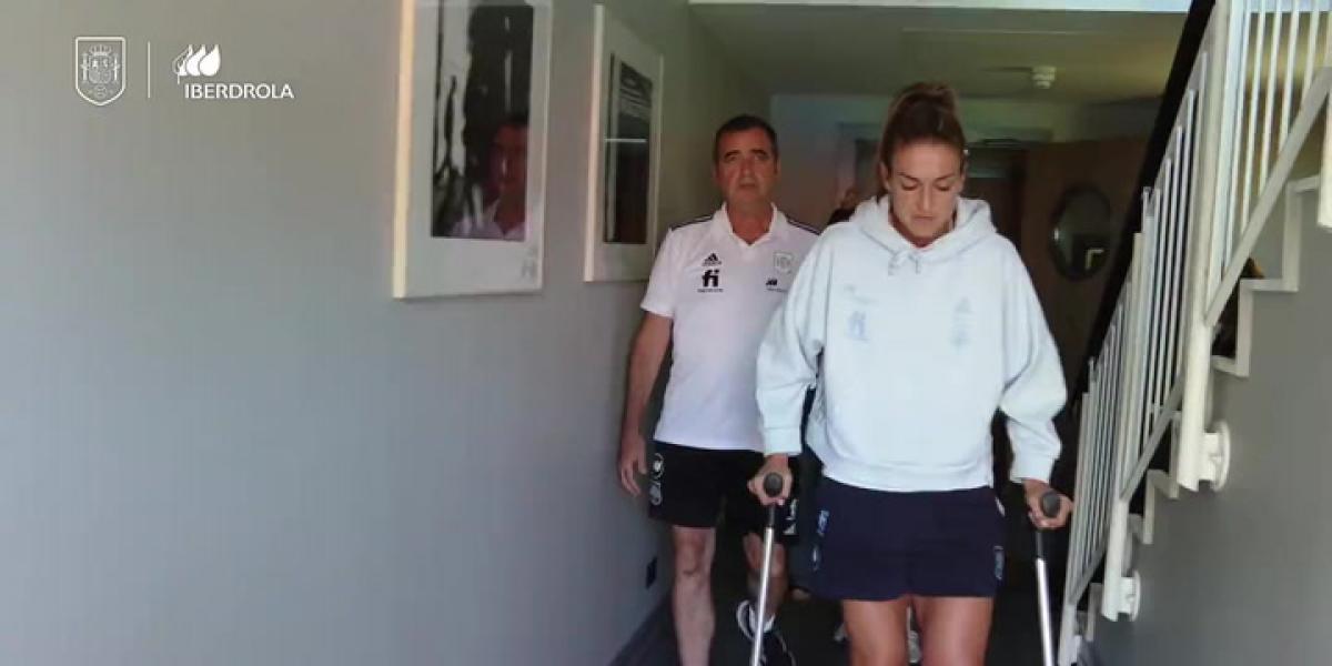 Alexia Putellas dice adiós a la Eurocopa