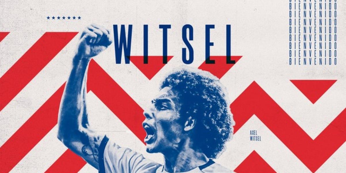 Así fue el primer día de Witsel como jugador del Atlético