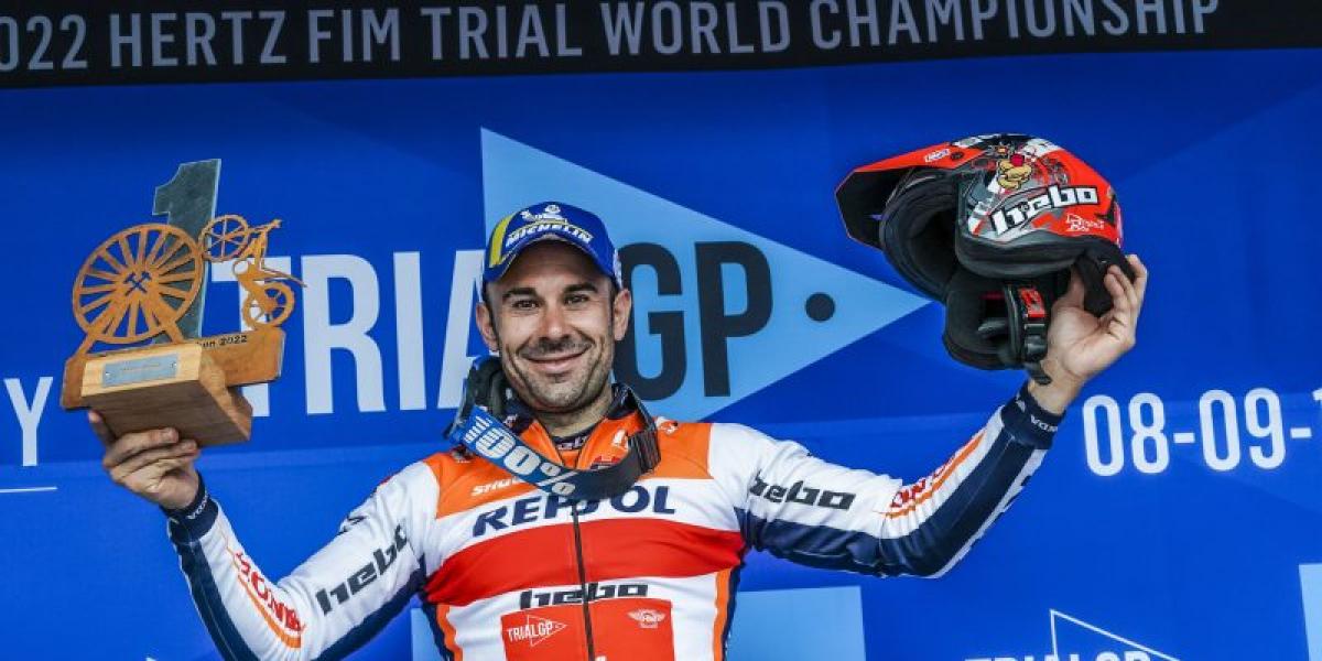 Toni Bou, más líder tras ganar la primera manga en Neunkirchen