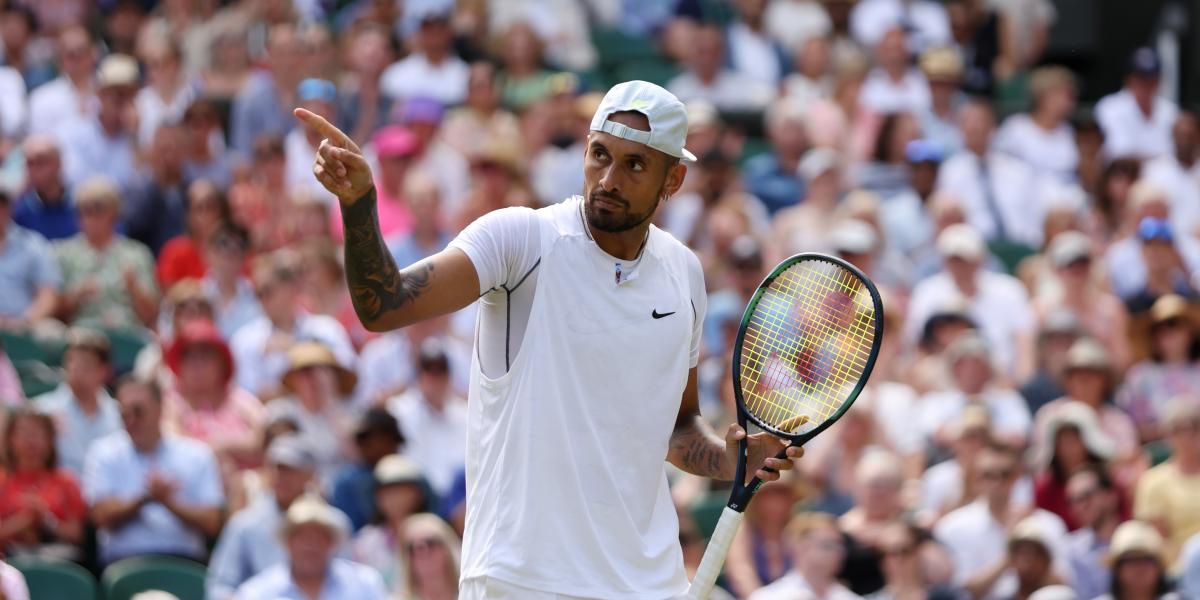 Kyrgios estará en las finales de Wimbledon