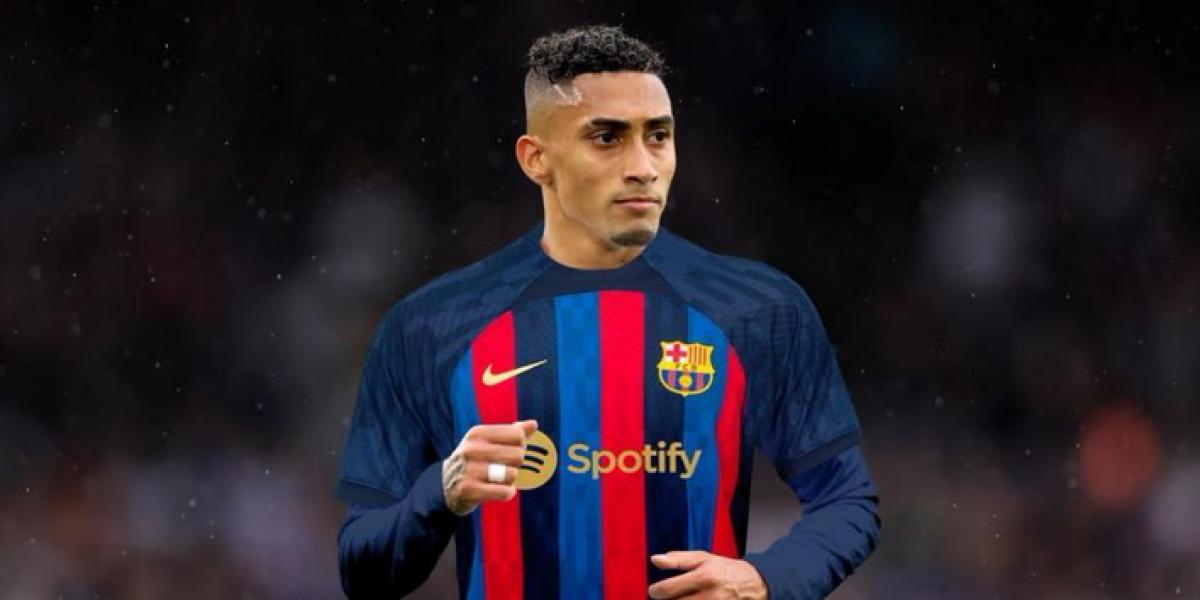 Raphinha tiene una precisión espectacular para chutar las faltas