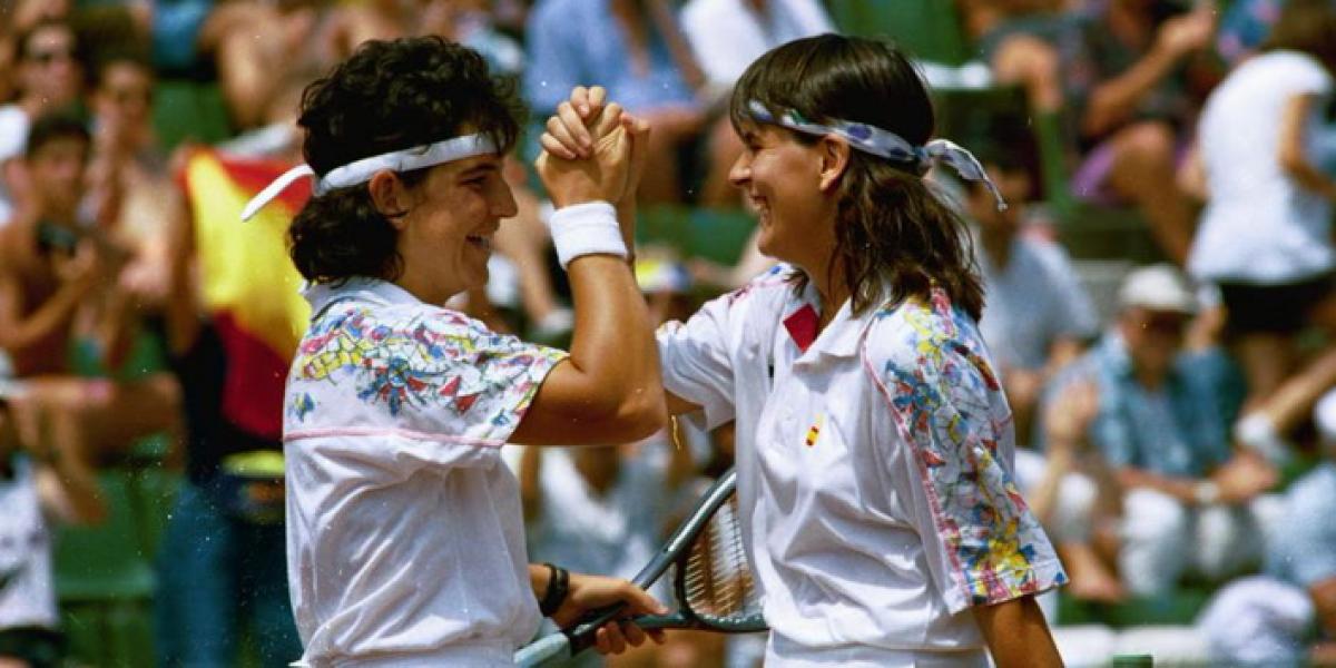 Arantxa y Conchita, una plata como alianza de la pareja ideal