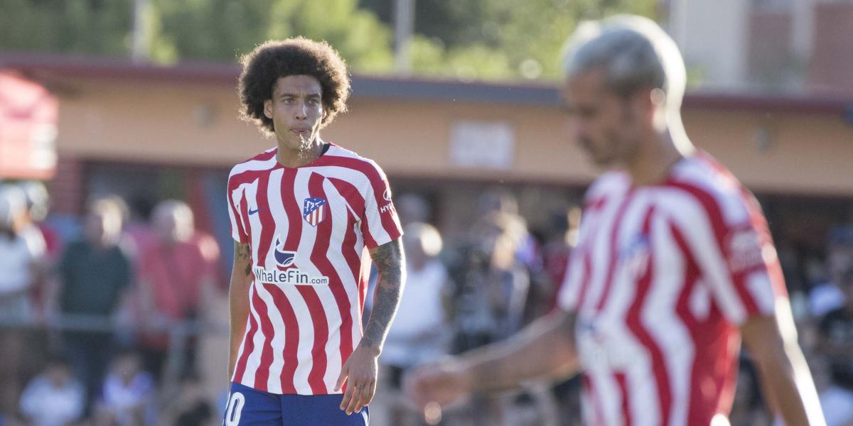 Witsel debutó con el Atlético ¡como central!