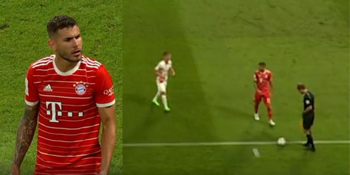 La picardía viral de Dani Olmo que troleó a Lucas Hernández en pleno partido