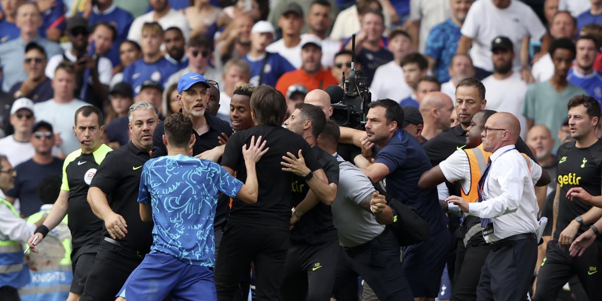 Tremendo: Tuchel señala a Conte y luego raja de lo lindo del arbitraje