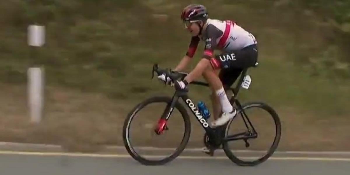 Gran gesto de Movistar con Marc Soler: Le ceden un bidón en el momento clave de la etapa