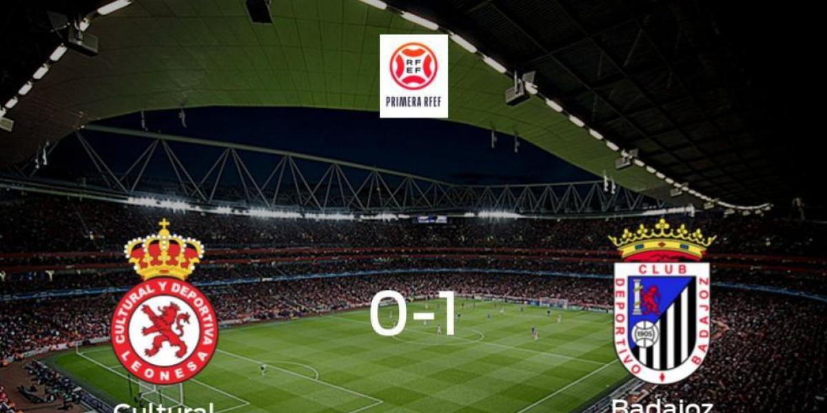 0-1: El Badajoz se impone en el estadio de la Cultural Leonesa
