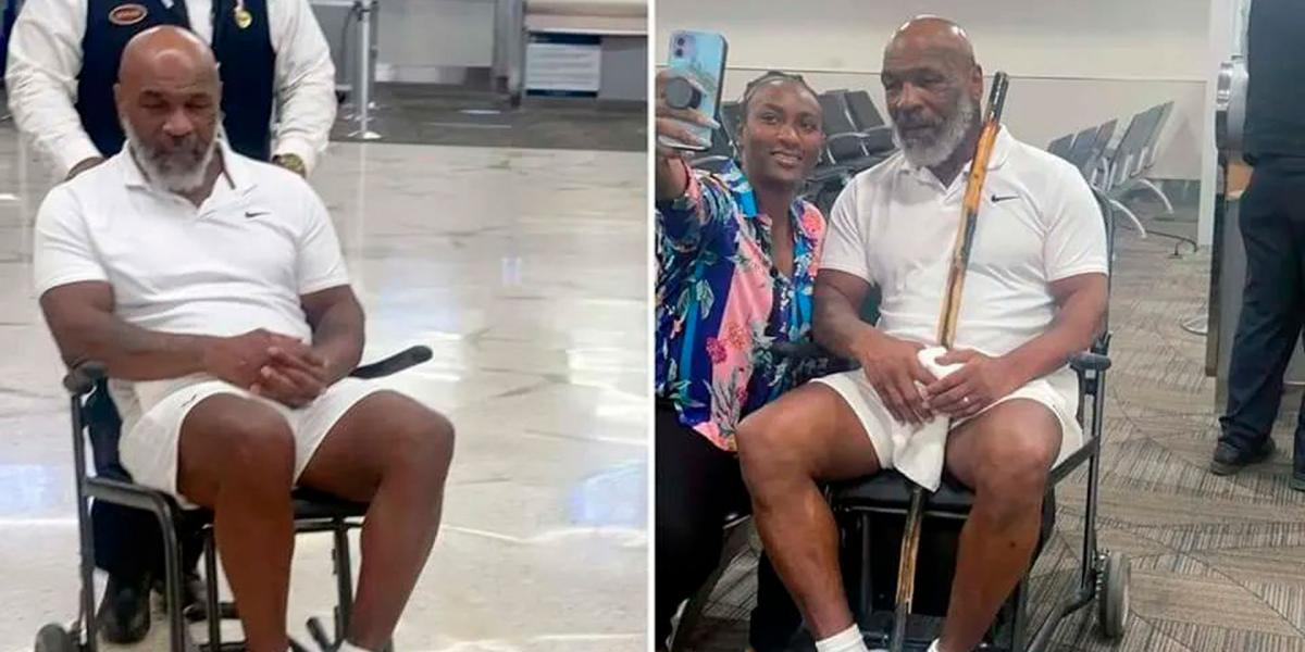 Tyson desvela el motivo por el que va en silla de ruedas: ¡No puedo ni hablar!