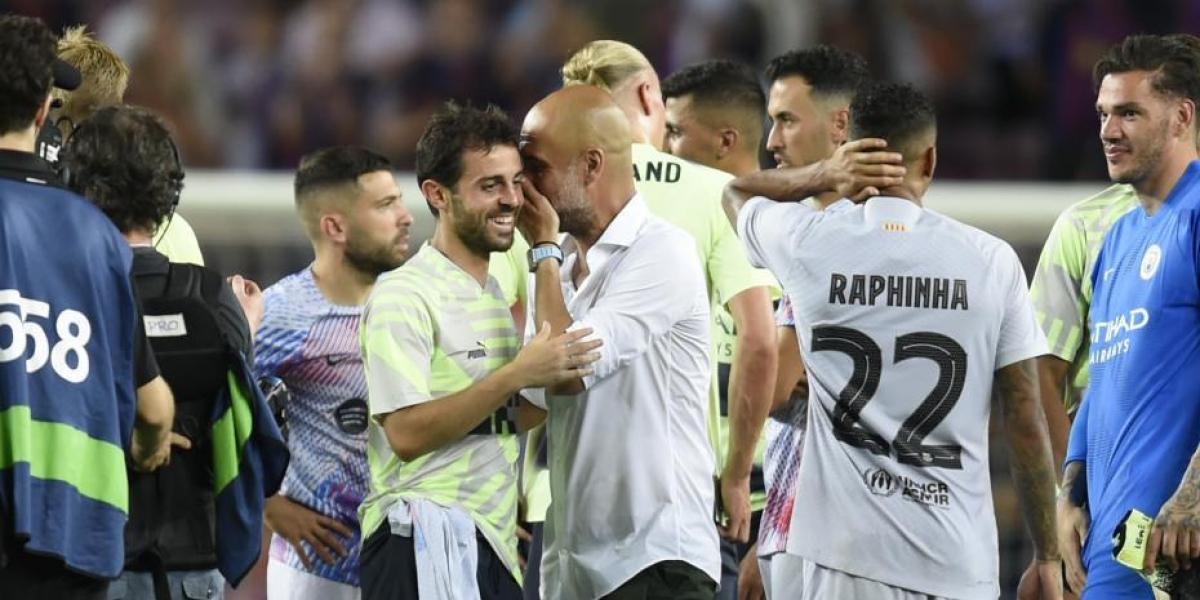 Guardiola: ¿Bernardo Silva? No sé qué va a pasar