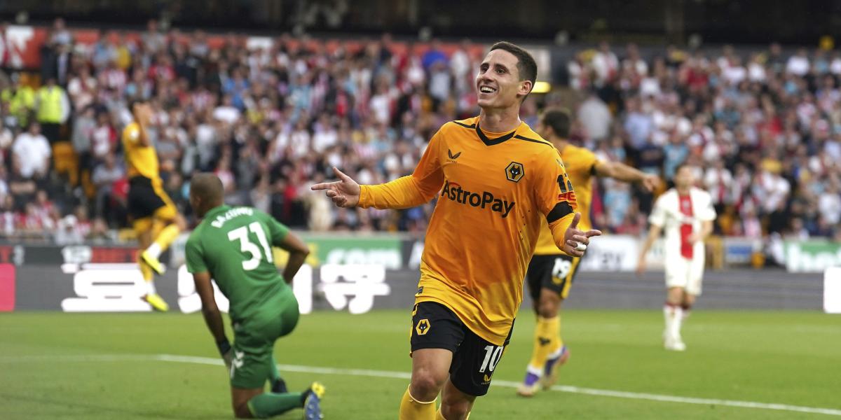 Podence da al Wolves su primer triunfo