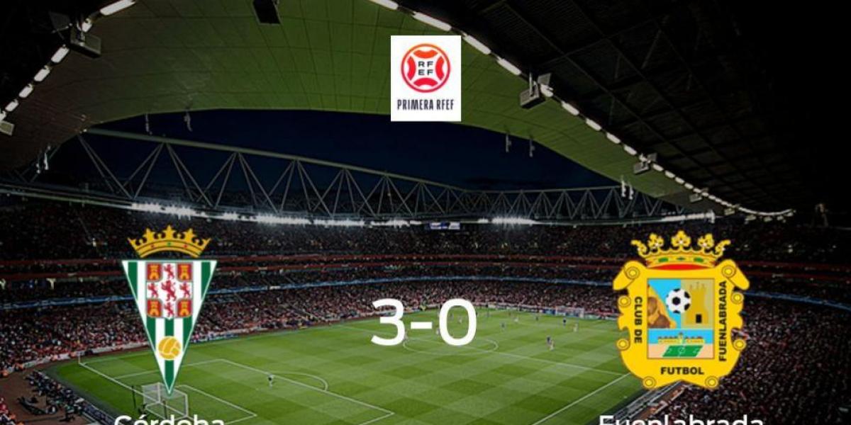 Los tres puntos se quedan en casa: goleada del Córdoba al CF Fuenlabrada (3-0)