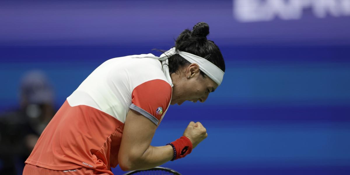 Jabeur, primera mujer africana en semifinales del Open USA