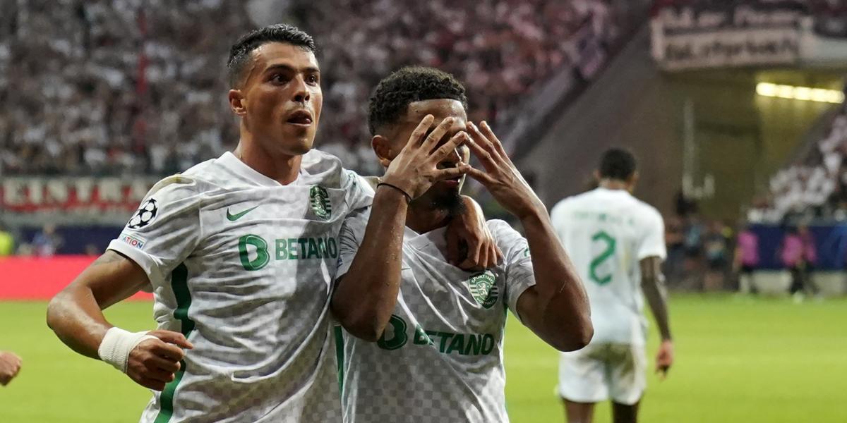 El Sporting de Porro y Trincao deja al Eintracht K.O.