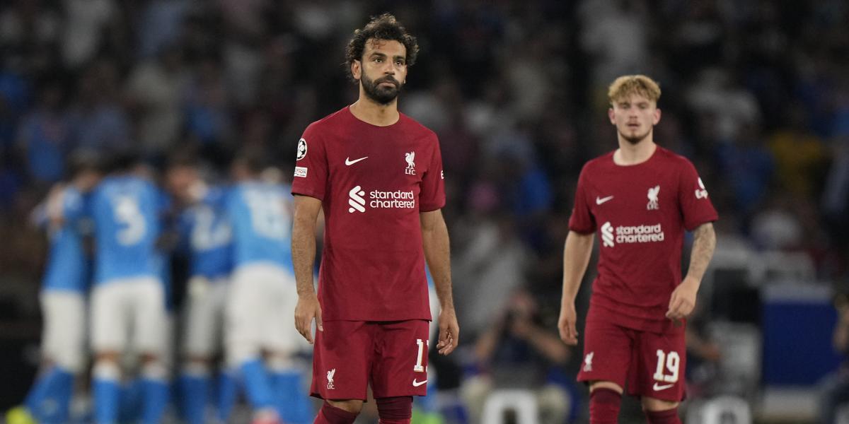 Tremendo varapalo del Nápoles al Liverpool