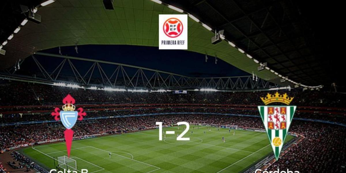 El Córdoba se lleva los tres puntos frente al Celta B (1-2)